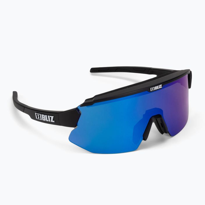 Bliz Breeze Small matiniai juodos/rudos, mėlynos, mėlynos, daugialypės, oranžinės spalvos dviratininkų akiniai 2