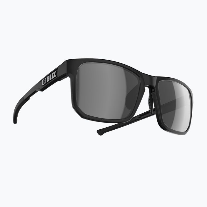 Bliz Ignite Polarized S3 matiniai juodos/rudos spalvos sidabriniai veidrodiniai dviratininko akiniai
