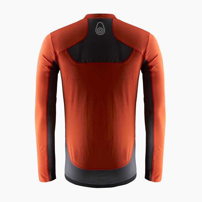 Vyriški buriavimo marškinėliai ilgomis rankovėmis Sail Racing Reference LS Rashguard fiery red 2