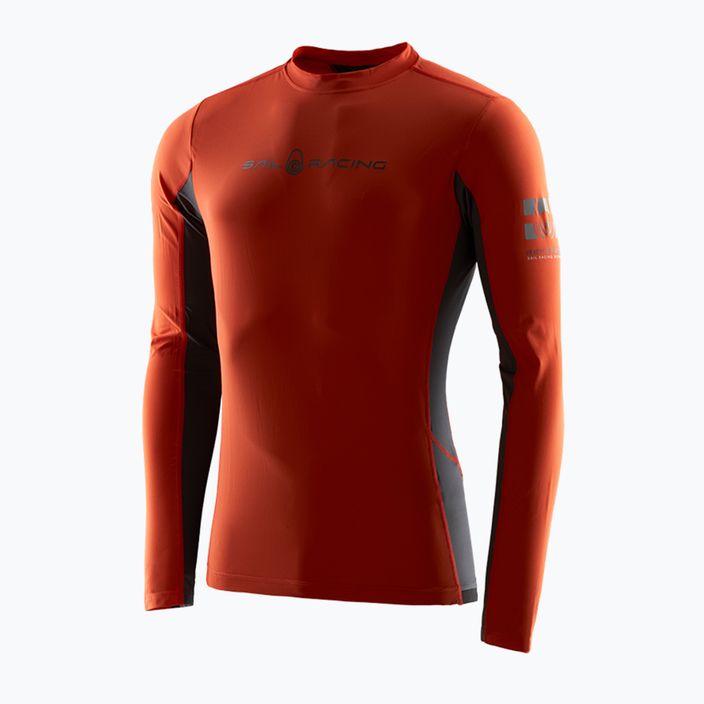 Vyriški buriavimo marškinėliai ilgomis rankovėmis Sail Racing Reference LS Rashguard fiery red 3