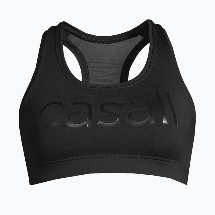 Casall Iconic Wool sportinė fitneso liemenėlė juoda 18850 4