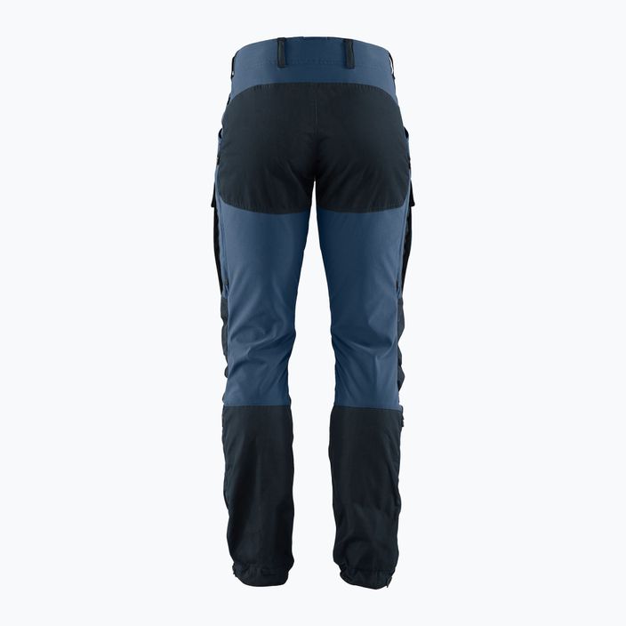 Vyriškos trekingo kelnės Fjällräven Keb kelnės Reg navy blue and black F85656R 5