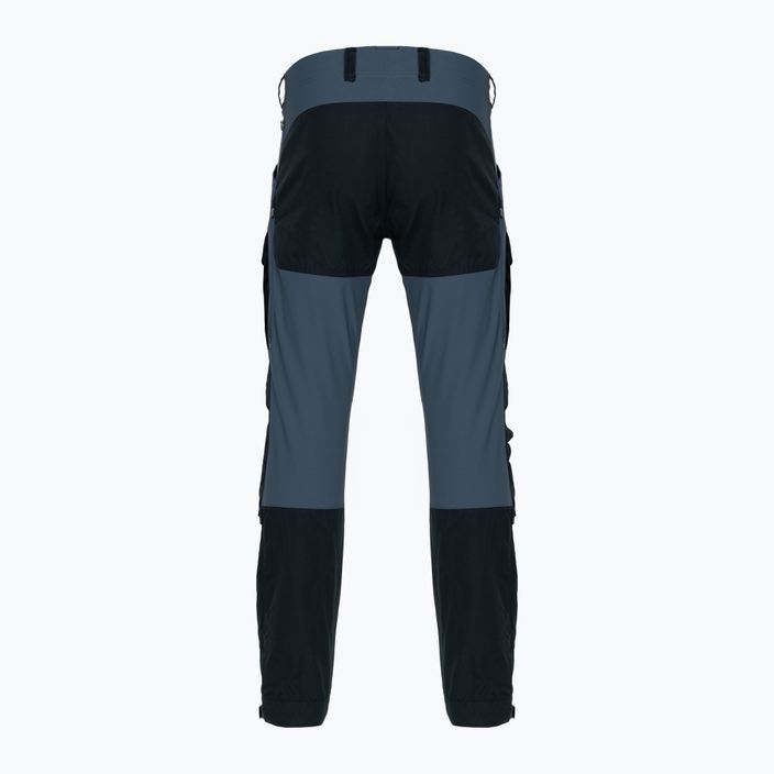 Vyriškos trekingo kelnės Fjällräven Keb kelnės Reg navy blue and black F85656R 2