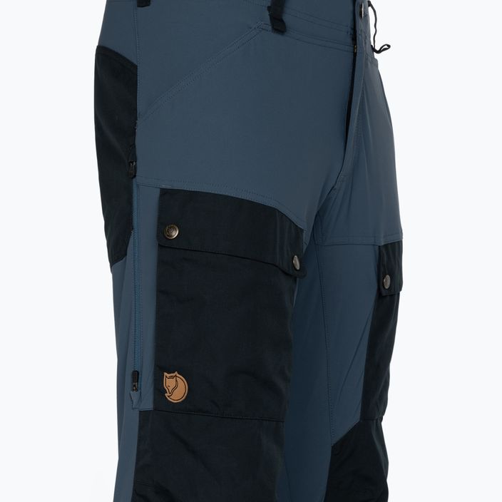 Vyriškos trekingo kelnės Fjällräven Keb kelnės Reg navy blue and black F85656R 3