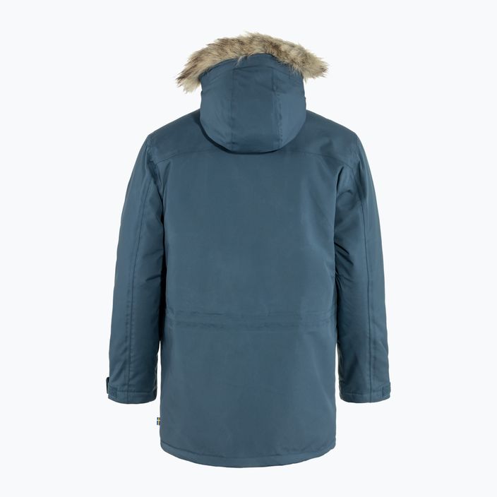 Vyriška žieminė striukė Fjällräven Nuuk Parka mountain blue 2