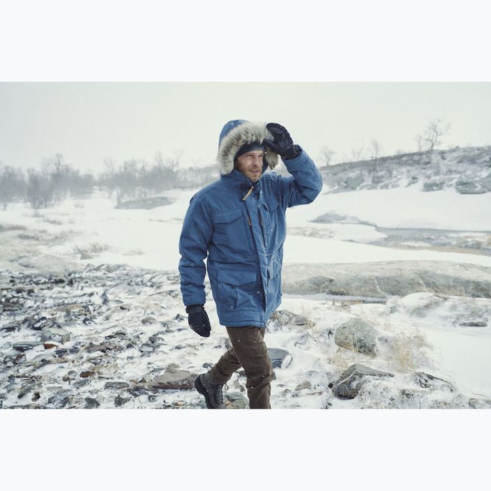 Vyriška žieminė striukė Fjällräven Nuuk Parka mountain blue 3