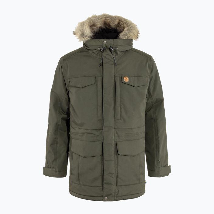 Vyriška žieminė striukė Fjällräven Nuuk Parka deep forest