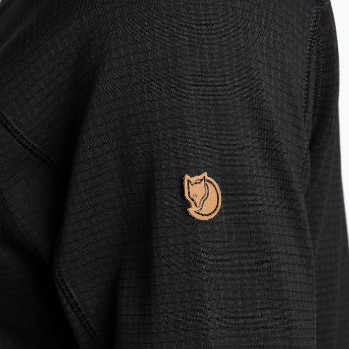 Fjällräven moteriškas Abisko Lite Fleece džemperis juodas F87142 7