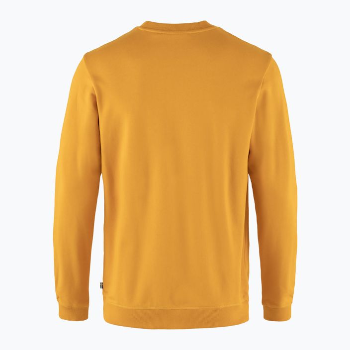 Vyriški džemperiai Fjällräven 1960 Logo Badge Sweater 161 mustard yellow 2