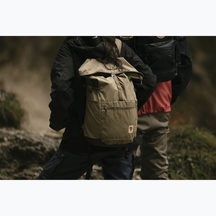 Turistinė kuprinė Fjällräven High Coast Foldsack 24 l clay 4