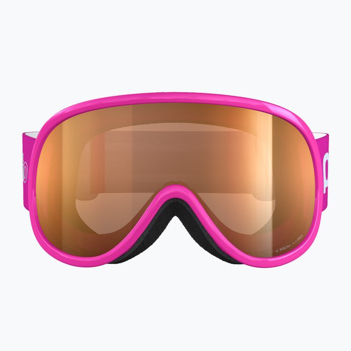 POC POCito Retina fluorescencinės rožinės spalvos vaikiški slidinėjimo akiniai 6