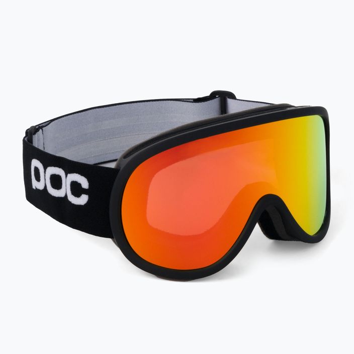 POC Retina Clarity slidinėjimo akiniai uranium black/spectris orange