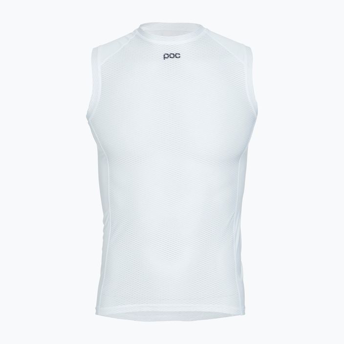 Vyriški dviratininko marškinėliai POC Essential Layer hydrogen white