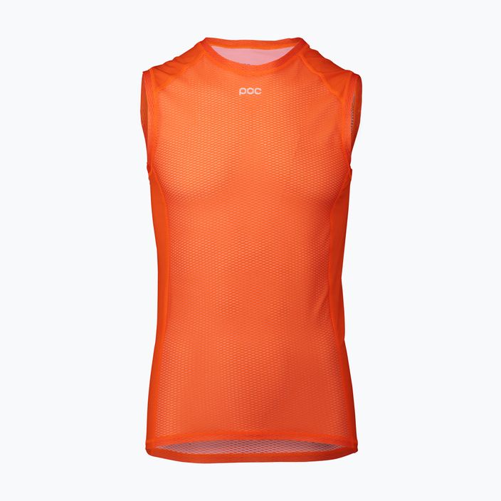 Vyriški POC Essential Layer dviratininkų marškinėliai zink oragne 2