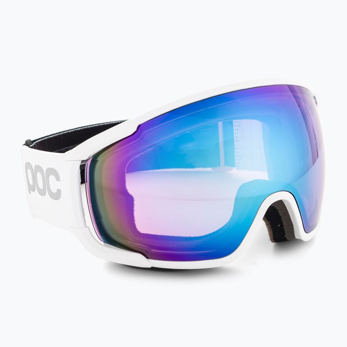 POC Zonula Race Marco Odermatt Ed. hydrogen balti/juodi/iš dalies mėlyni slidinėjimo akiniai 2