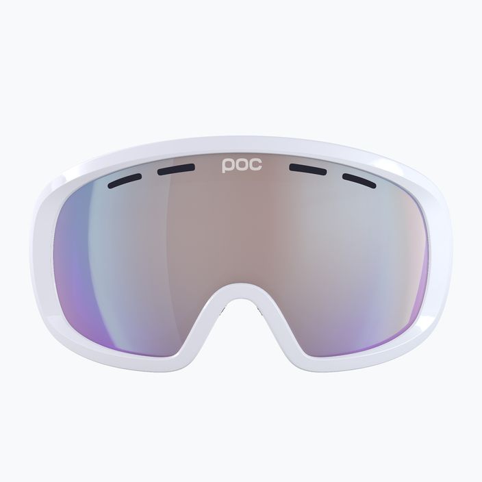 POC Fovea Mid Fotochrominiai urano baltos/šviesiai rožinės/skaidrios mėlynos spalvos slidinėjimo akiniai 2