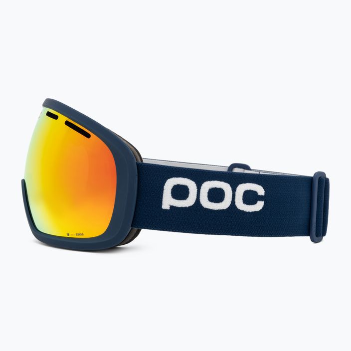 POC Fovea lead blue/partly sunny orange slidinėjimo akiniai 4