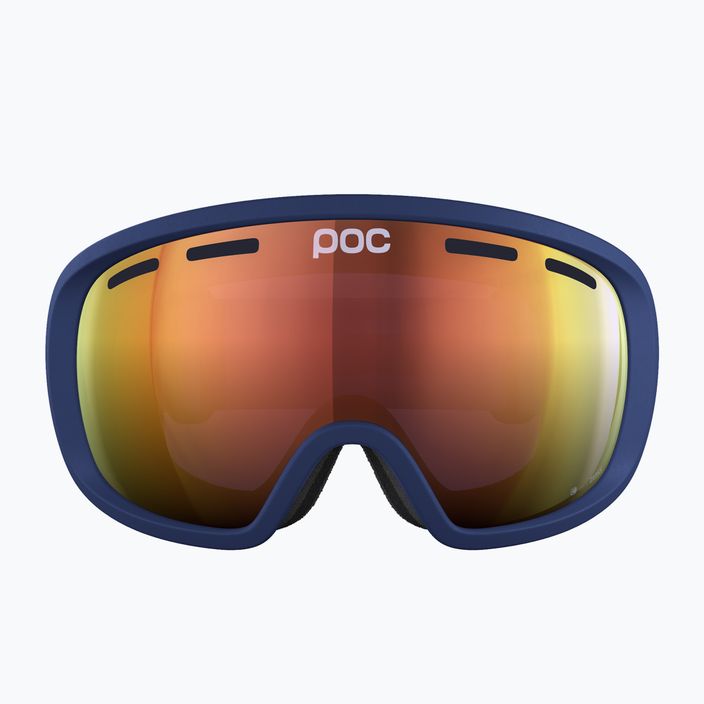 POC Fovea lead blue/partly sunny orange slidinėjimo akiniai 6