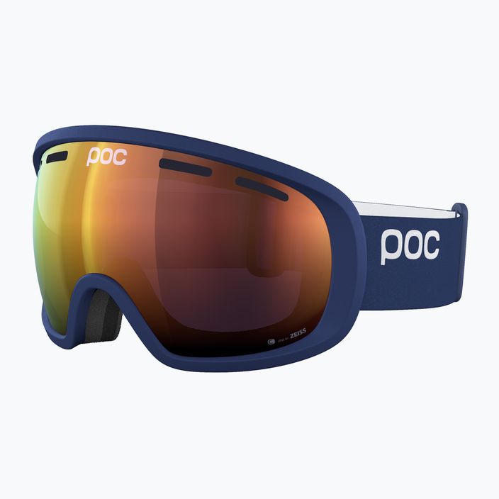 POC Fovea lead blue/partly sunny orange slidinėjimo akiniai 7