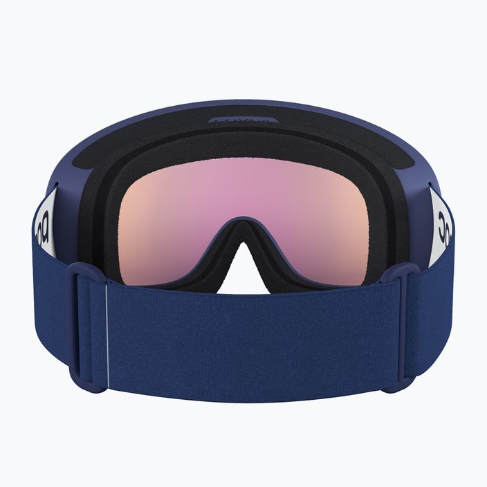 POC Fovea lead blue/partly sunny orange slidinėjimo akiniai 8