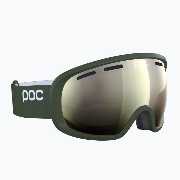 POC Fovea epidote green/partly sunny ivory slidinėjimo akiniai 7