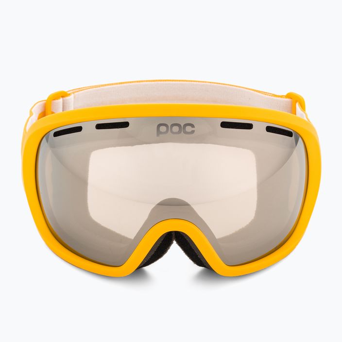 POC Fovea sulfitinės geltonos/iš dalies saulėtos dramblio kaulo spalvos slidinėjimo akiniai 2