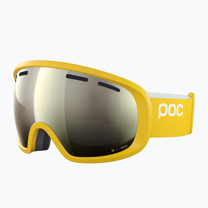 POC Fovea sulfitinės geltonos/iš dalies saulėtos dramblio kaulo spalvos slidinėjimo akiniai 5