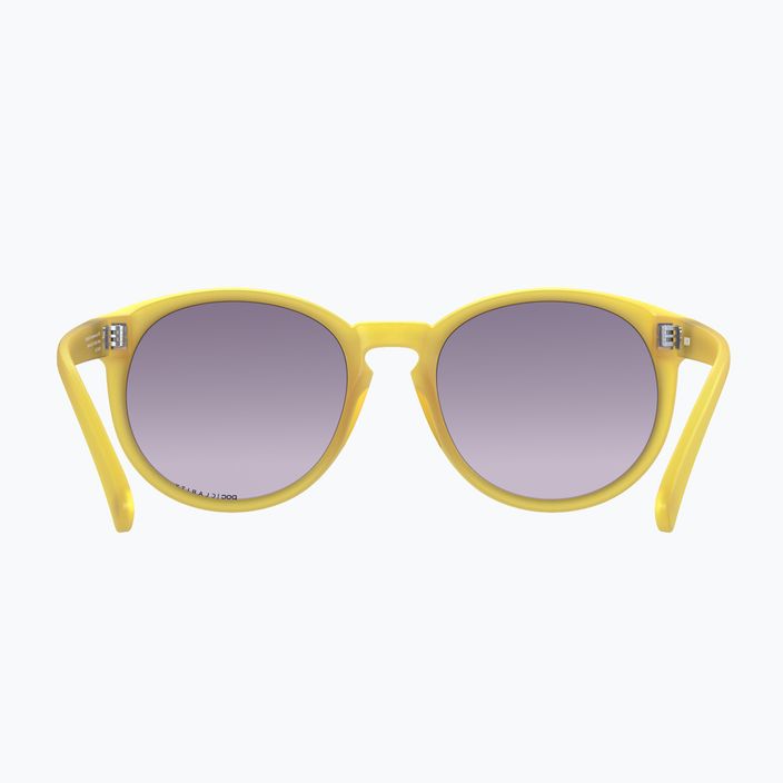 POC Know aventurino geltonos spalvos permatomi / skaidrūs sidabriniai akiniai nuo saulės 7