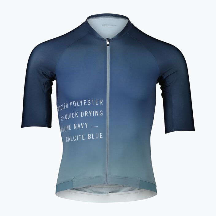 Vyriški POC Pristine Print gradientiniai dviratininkų marškinėliai turmaline navy 5