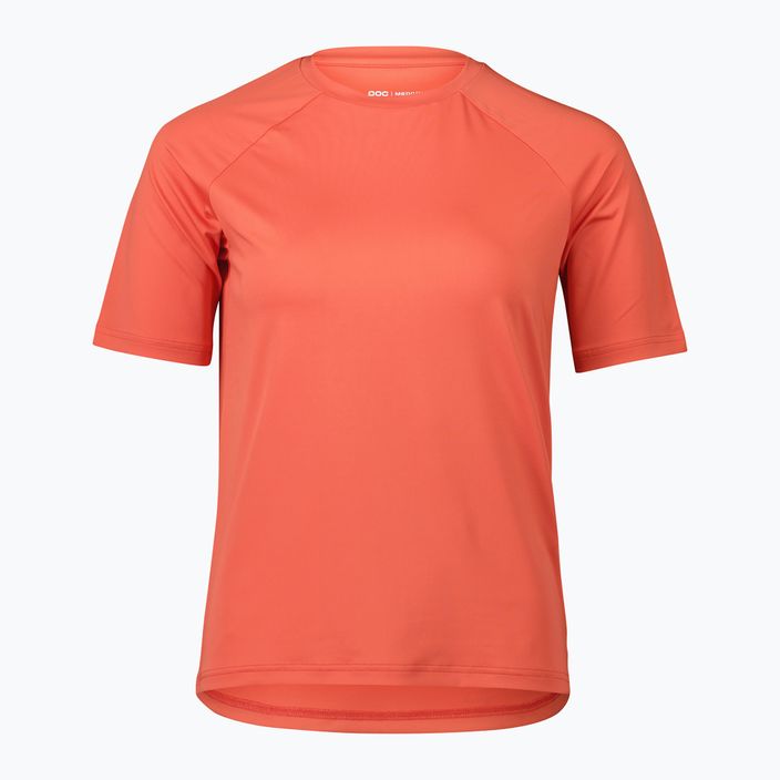 Moteriški dviratininkų marškinėliai POC Reform Enduro Light ammolite coral 4