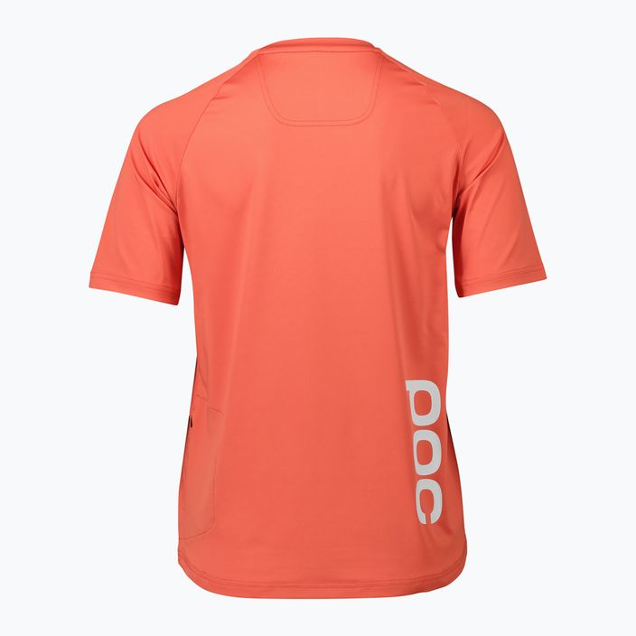 Moteriški dviratininkų marškinėliai POC Reform Enduro Light ammolite coral 5