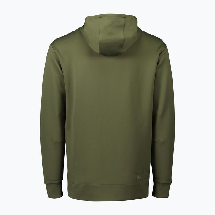 Vyriški trekingo džemperiai POC Poise Hoodie epidote green 5
