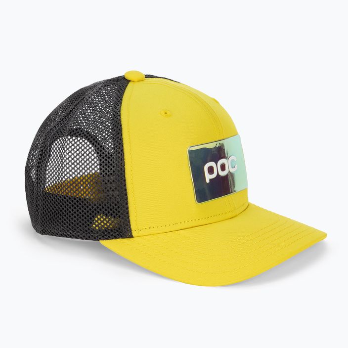 Vaikiška POC Essential MTB kepurė aventurino geltonos spalvos