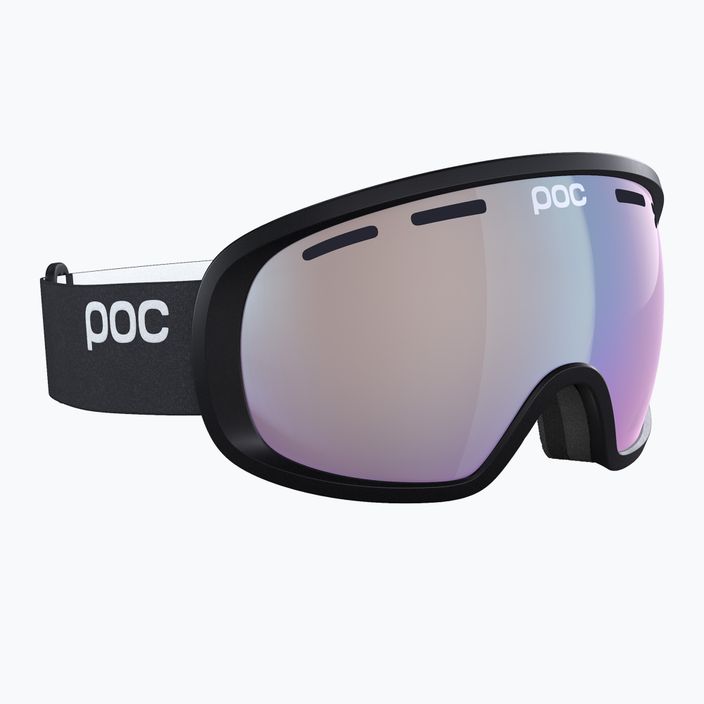 POC Fovea Clarity Fotochrominiai urano juodos/šviesiai rožinės/skaidriai mėlynos spalvos slidinėjimo akiniai 8