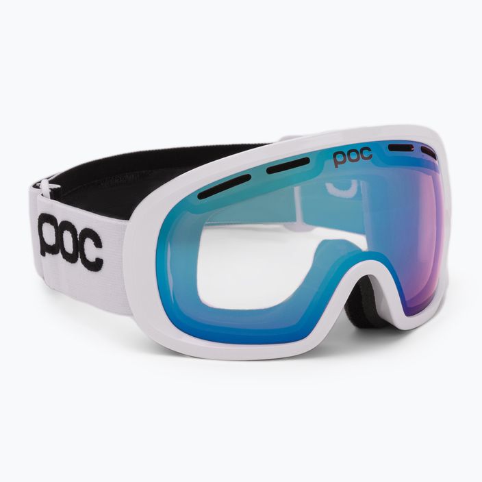 POC Fovea Mid Clarity Fotochrominiai vandenilio baltos/šviesiai rožinės/neblogai mėlynos spalvos slidinėjimo akiniai