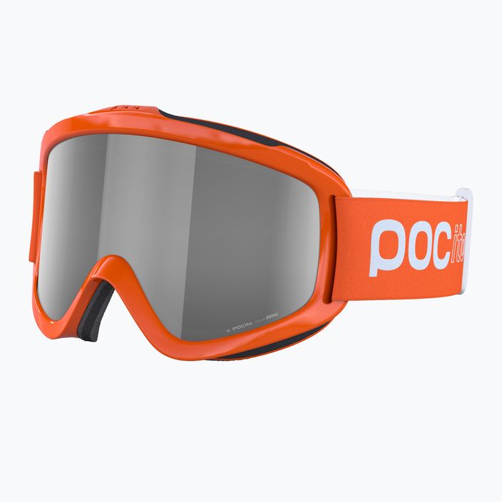 POC POCito vaikiški slidinėjimo akiniai Iris fluorescent orange/clarity pocito 6