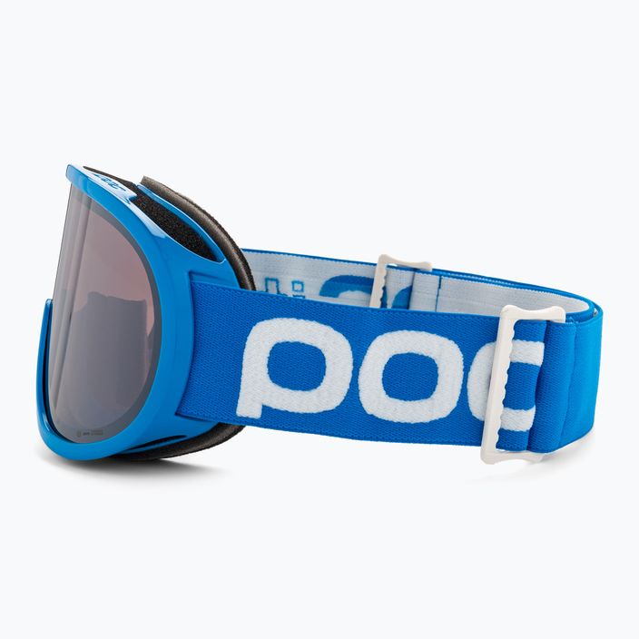 POC POCito Retina fluorescenciniai mėlyni/skaidrumo pocito vaikiški slidinėjimo akiniai 4