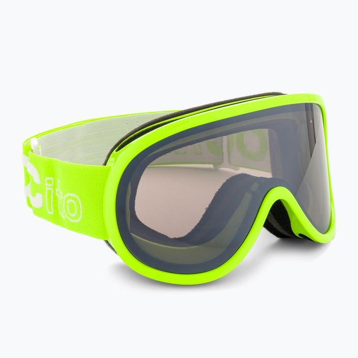 POC POCito Retina vaikiški slidinėjimo akiniai fluorescencinė geltona/žalia/žalsva pocito