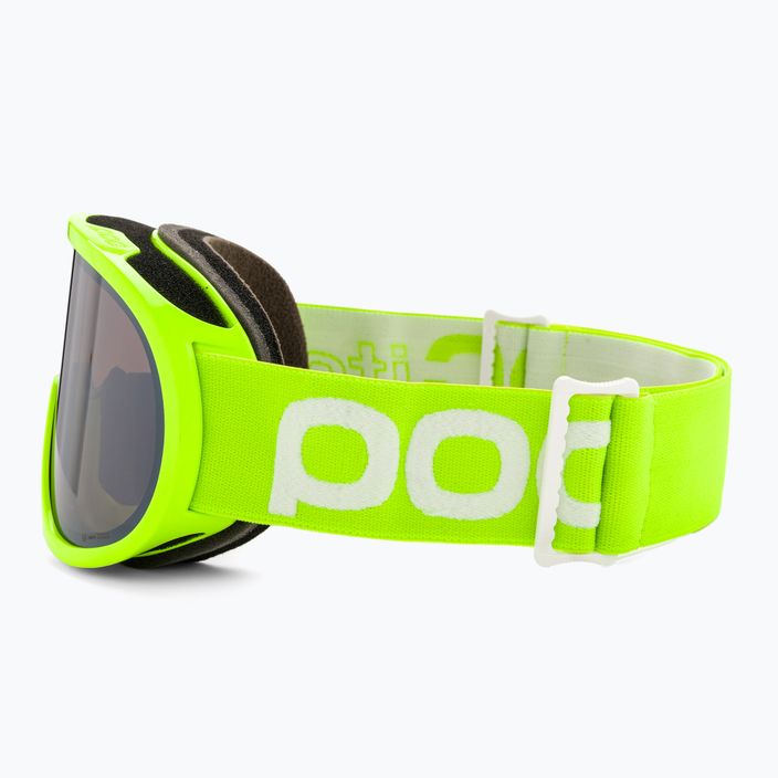 POC POCito Retina vaikiški slidinėjimo akiniai fluorescencinė geltona/žalia/žalsva pocito 4
