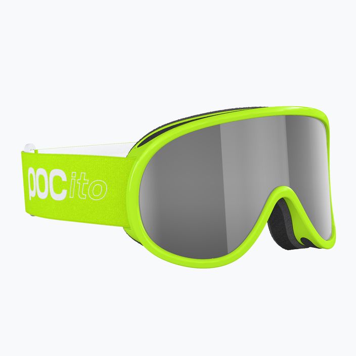 POC POCito Retina vaikiški slidinėjimo akiniai fluorescencinė geltona/žalia/žalsva pocito 7