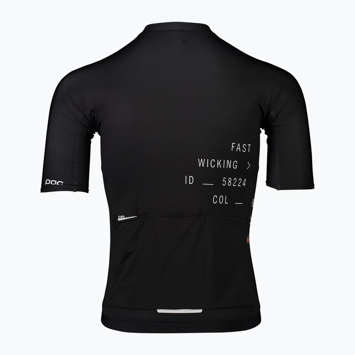 Vyriški POC Pristine Print dviratininkų marškinėliai uranium black 5