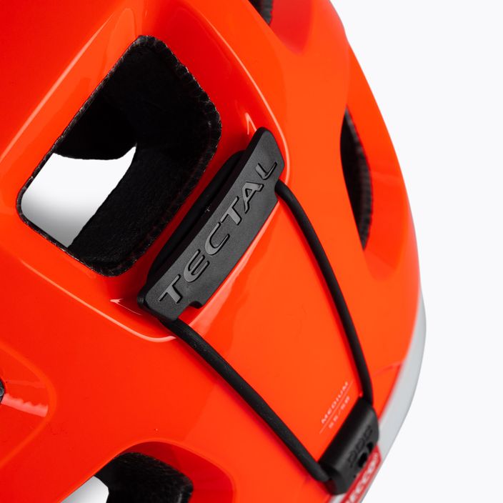 POC Tectal Race MIPS NFC hydrogen white/fluorescent orange avip dviračių šalmas 7