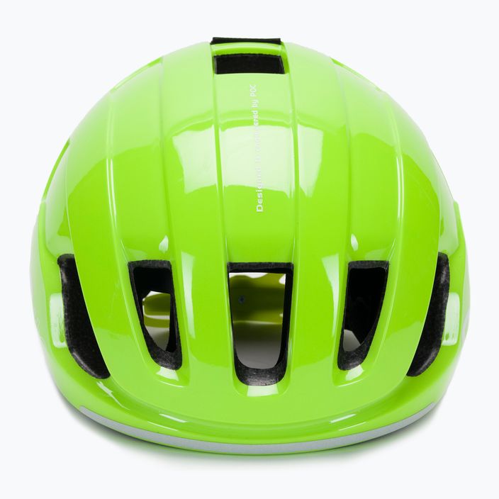 Vaikiškas dviratininko šalmas POC POCito Omne MIPS fluorescencinė geltona/žalia 2