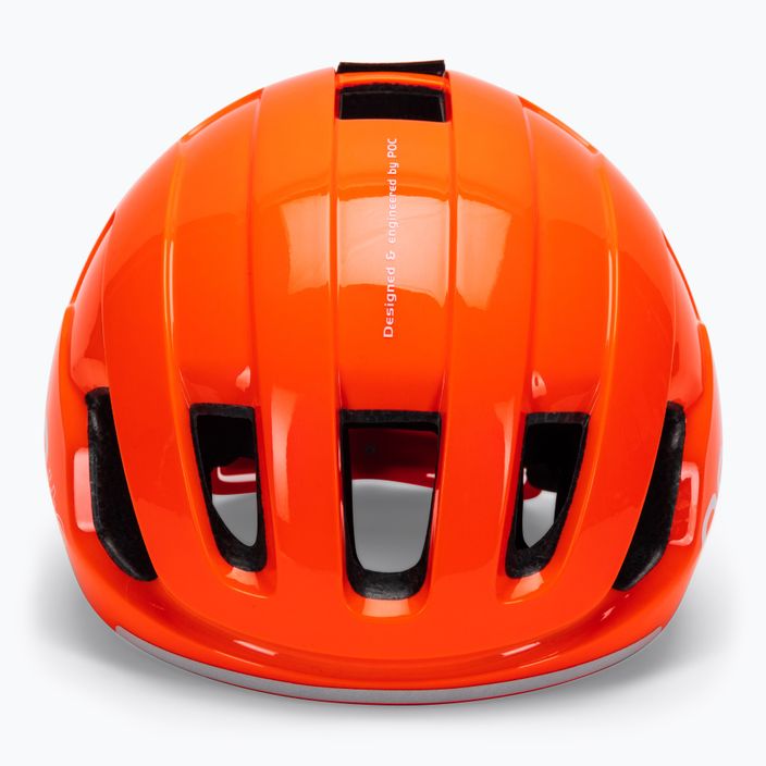 Vaikiškas dviratininko šalmas POC POCito Omne MIPS fluorescencinės oranžinės spalvos 2