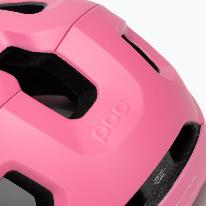 POC Axion actinium pink matinis dviratininko šalmas 7