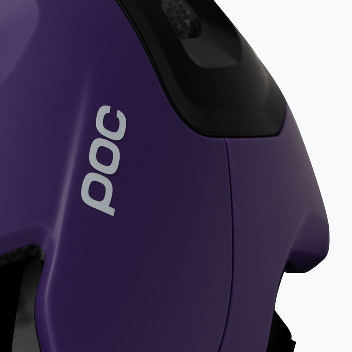 POC Axion Race MIPS dviratininko šalmas safyro violetinė/uraninė juoda metalinė/matinė 7