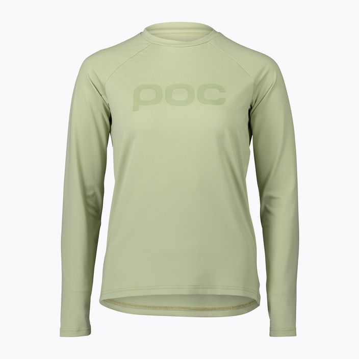 Moteriški dviračių marškinėliai POC Reform Enduro su ilgomis rankovėmis prehnite green 5