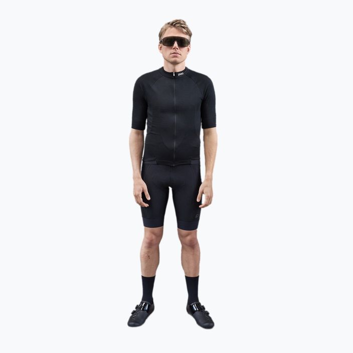 Vyriški dviratininko marškinėliai POC Muse uranium black 8