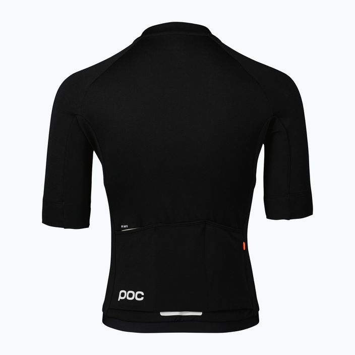 Vyriški dviratininko marškinėliai POC Muse uranium black 10