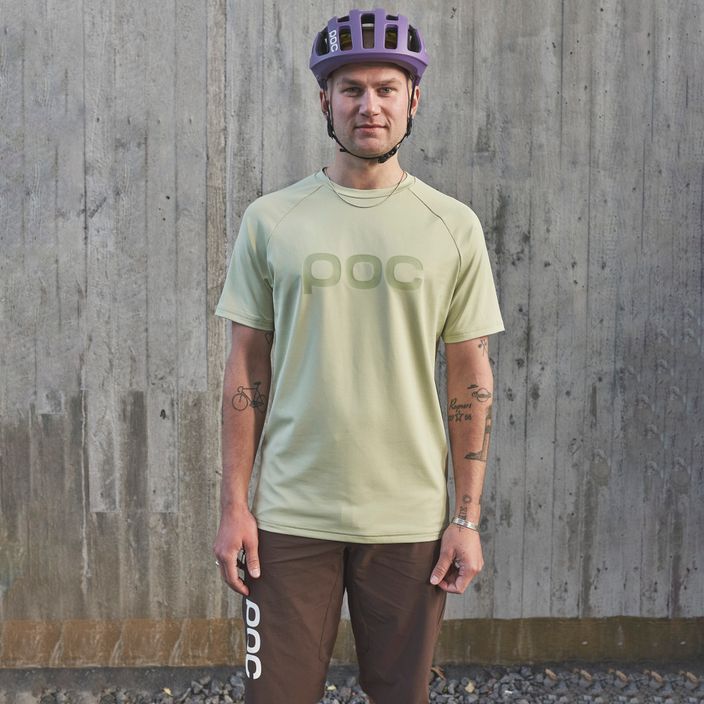 Vyriški dviratininkų marškinėliai POC Reform Enduro Tee prehnite green 3